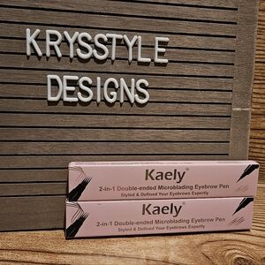 NEW 2PC MICROBLADING EYEBROW PEN SET